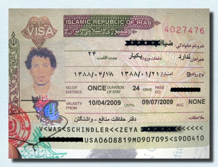 Visa for Mt Damavand Tours